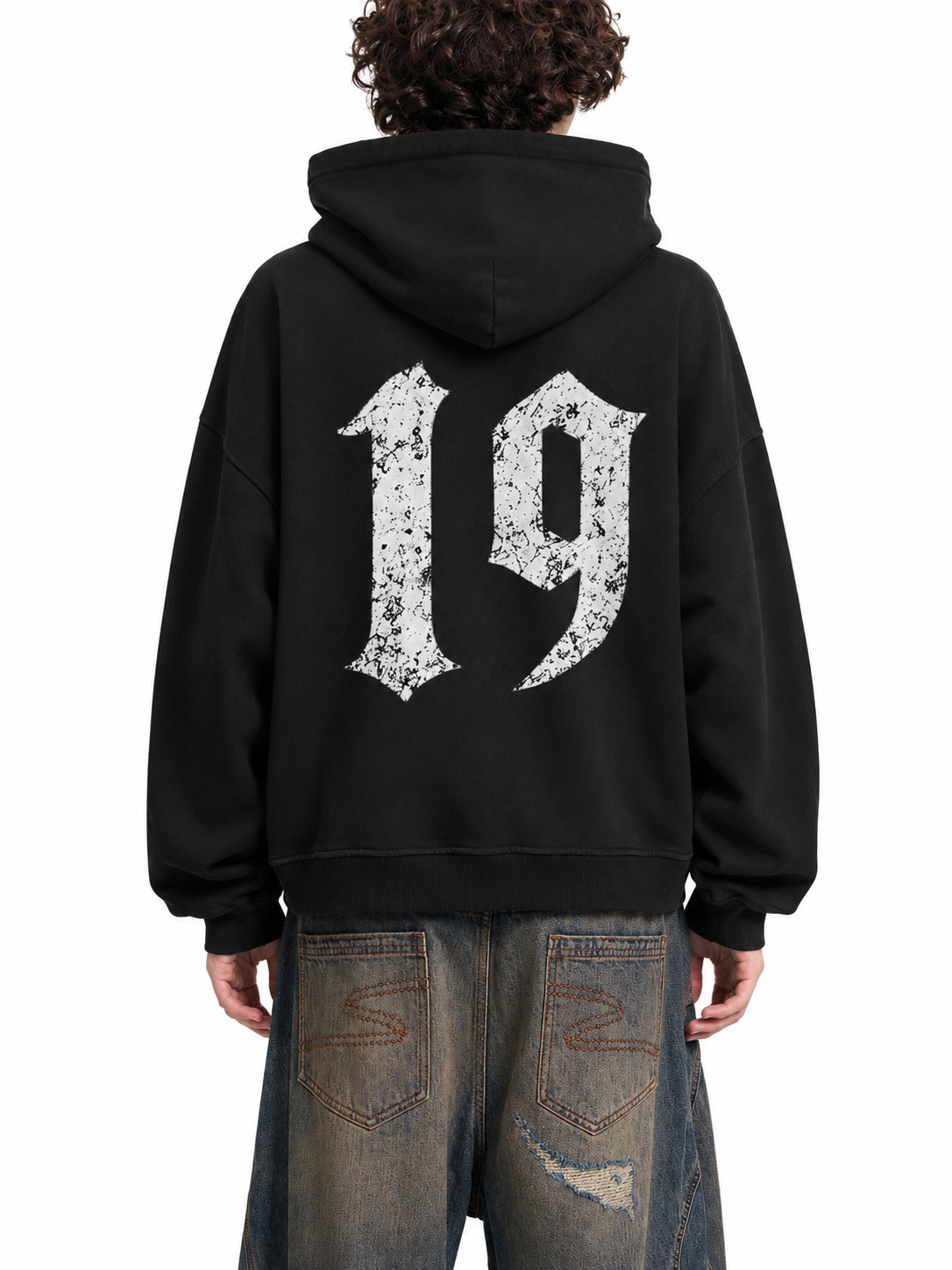 OUTLAW  Two-way Zipper  Hoodie