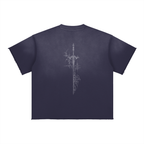 Sun Fade Raw Edge T-Shirt