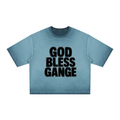 GOD BLESS GANGE Unisex Cotton Graphic T-Shirt