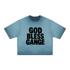 GOD BLESS GANGE Unisex Cotton Graphic T-Shirt