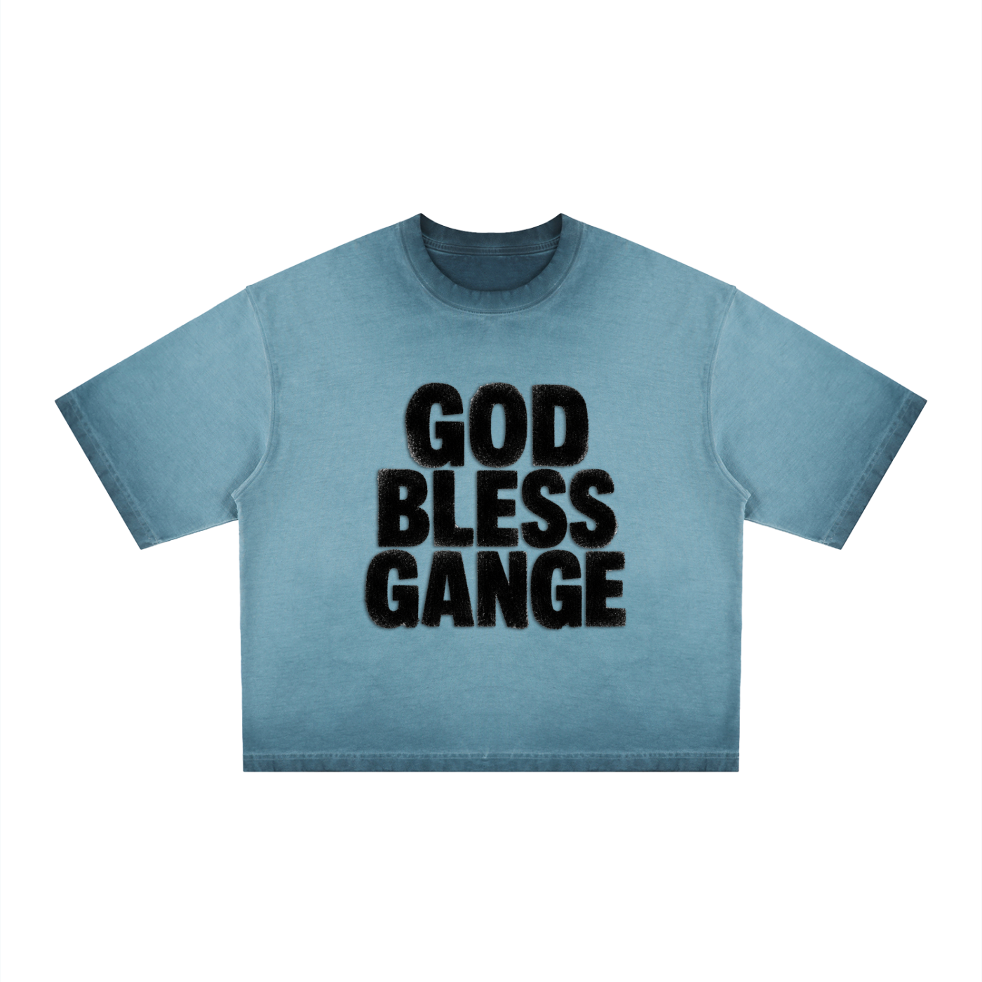 GOD BLESS GANGE Unisex Cotton Graphic T-Shirt