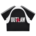 OUT LAW  Mesh T-shirt
