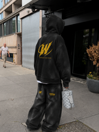 Wewear Culture Sunfade Wide Leg Fleece Sweatpants