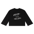 Unisex Waffle Raw Edge T-Shirt