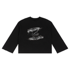 Unisex Waffle Raw Edge T-Shirt