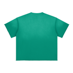 Desire Sun Fade Raw Edge T-Shirt