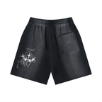 Sun Fade Distressed Shorts