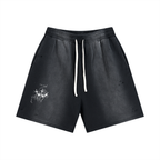 Sun Fade Distressed Shorts