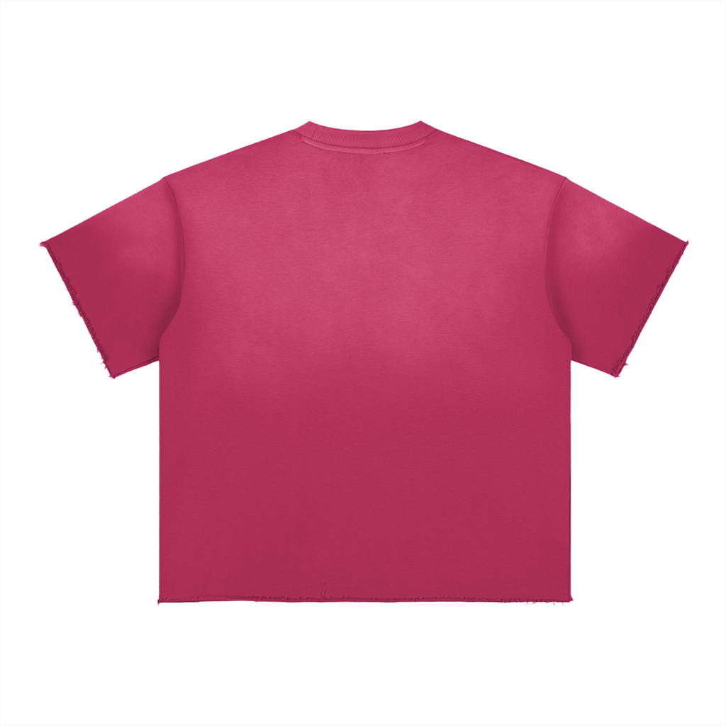 Wewear Culture  Fade Raw Edge T-Shirt