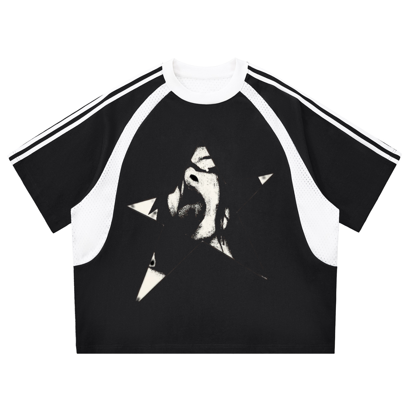 OUT LAW  Mesh T-shirt