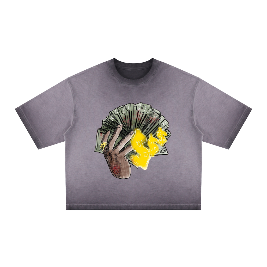 Unisex Reverse Dyed Boxy T-Shirt