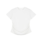 Vintage Washed Bodycon Cotton T-Shirt