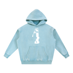 4 Snow Wash Fleece Oversize Hoodie