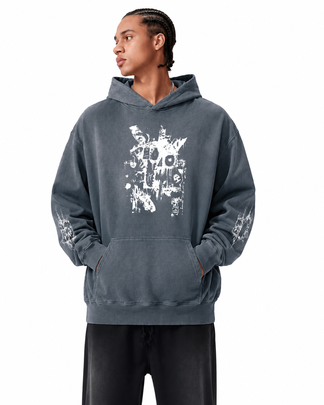IMMORTAL  Sunfade Oversized Hoodie