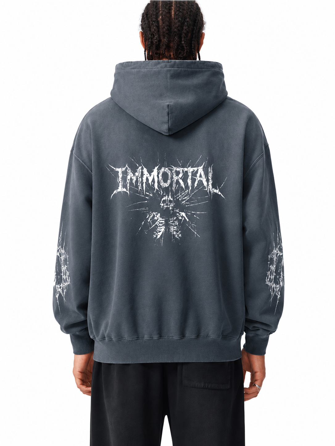 IMMORTAL  Sunfade Oversized Hoodie