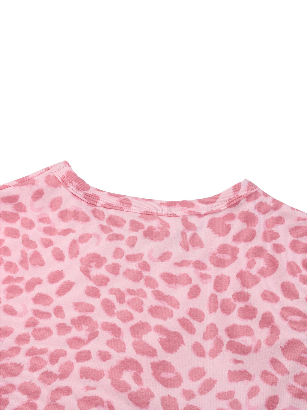 Women’s Leopard Print Crop T-Shirt