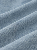 Women's Vintage Wash Distressed Wide Leg Jeans
