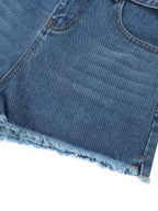 Women’s Vintage Wash High Rise Denim Shorts