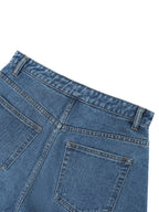 Women’s Vintage Wash High Rise Denim Shorts