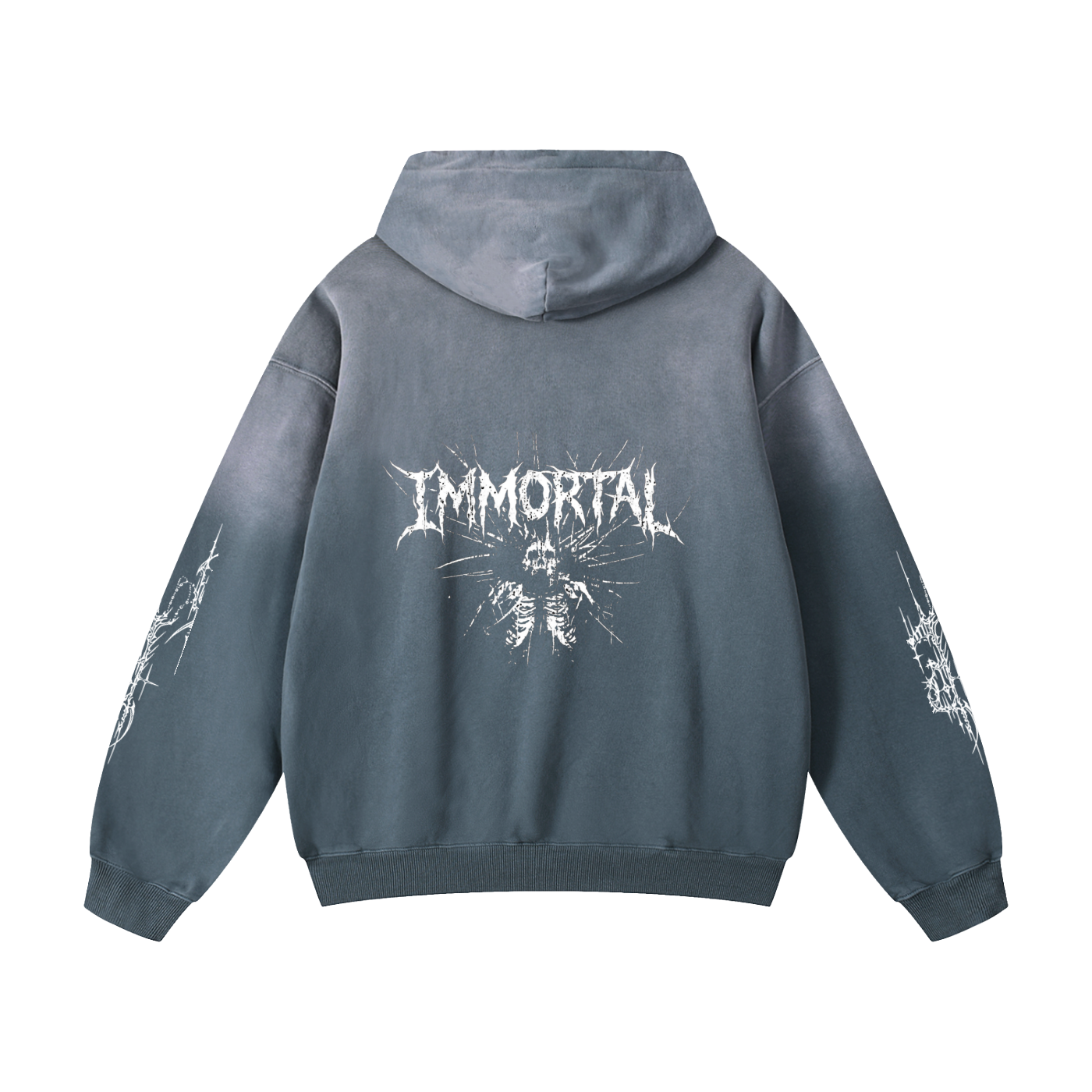 IMMORTAL  Sunfade Oversized Hoodie