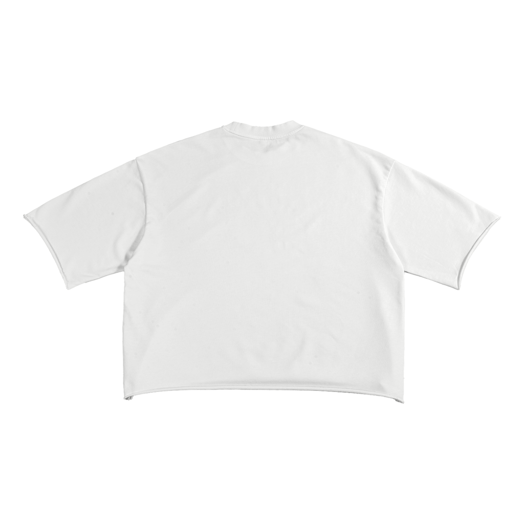 O Block French Terry Raw Edge T-Shirt