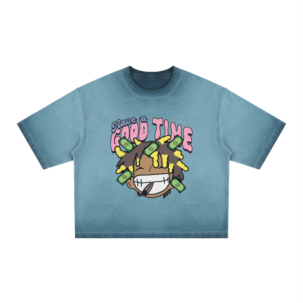 Unisex Reverse Dyed Boxy T-Shirt