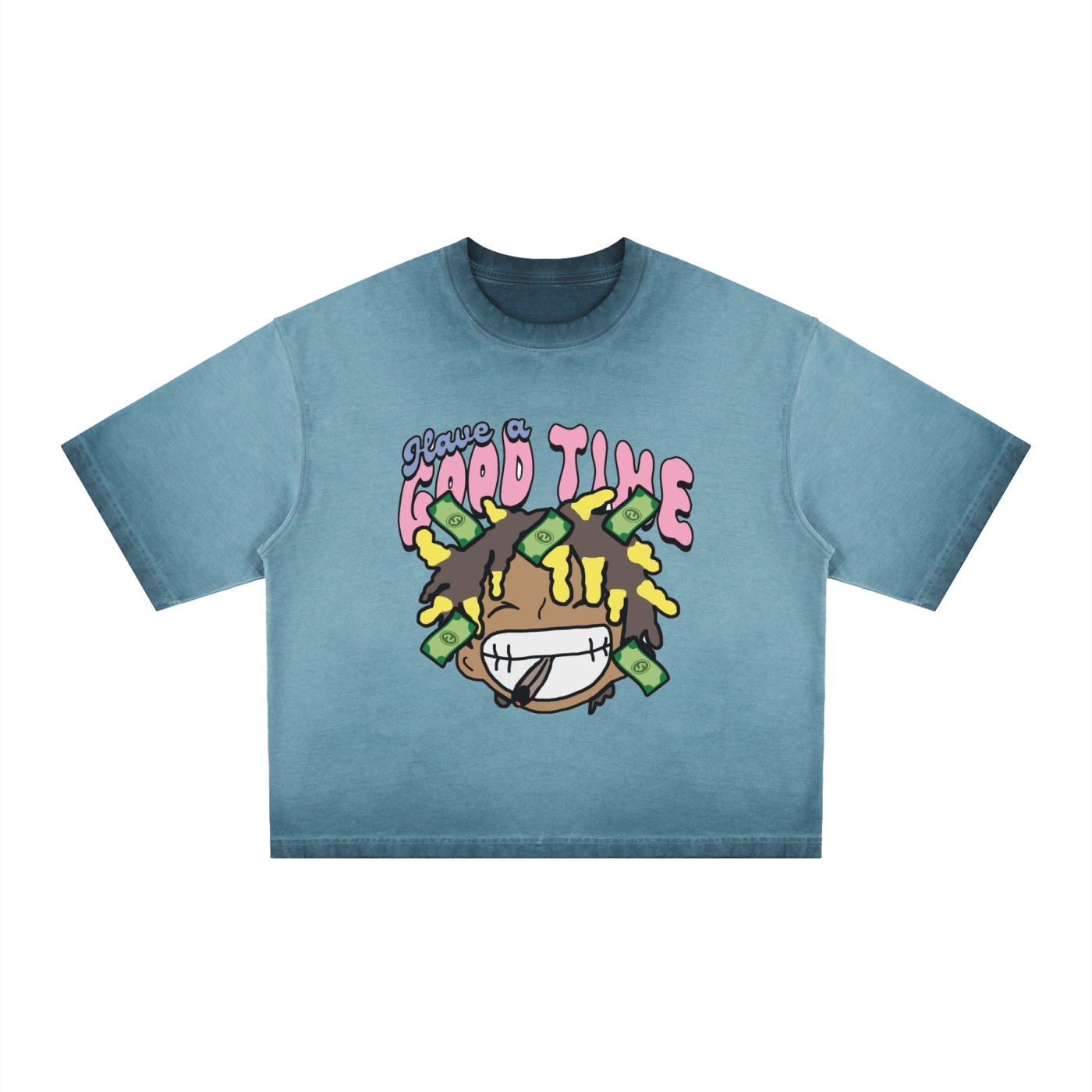 Unisex Reverse Dyed Boxy T-Shirt