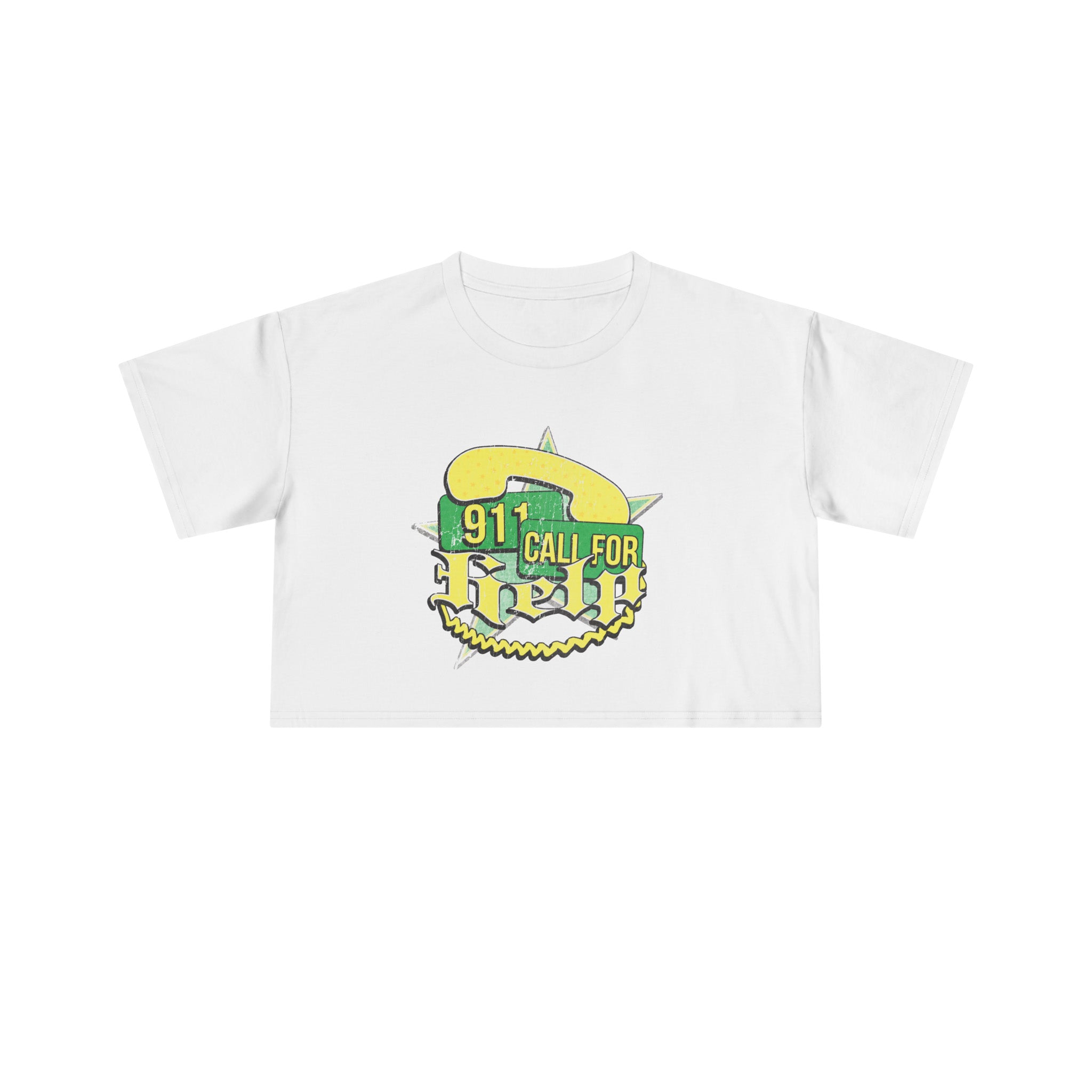 911 Crop Boxy Tee